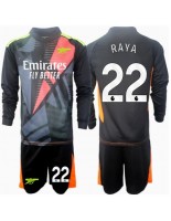 Otroške Nogometnih dresov Arsenal David Raya #22 Vratar Tretji 2024-25 Dolgi rokavi (+ hlače)